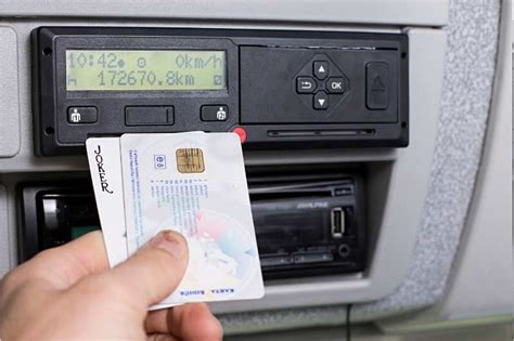 tachograph driver card replacement